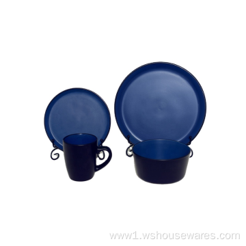 Nordic style porcelain dinnerware set for restaurant